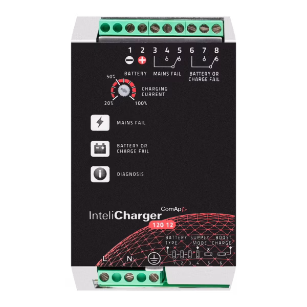 ComAp – InteliCharger 120W 12V 10A