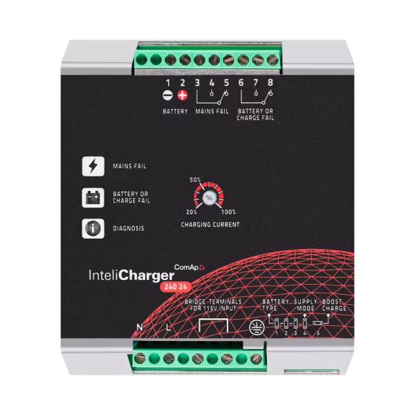 ComAp – InteliCharger 240W 24V 10A