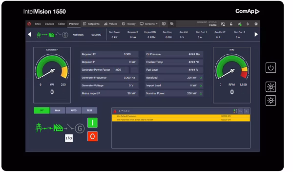 ComAp - InteliVision 1550